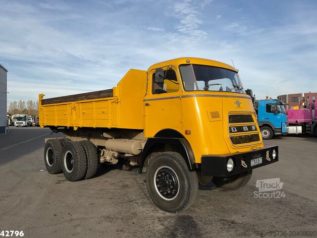 3-сторонній перекидач DAF AZ 1900 DS 420 6x6 Driezijdige kipper "Oldtimer"