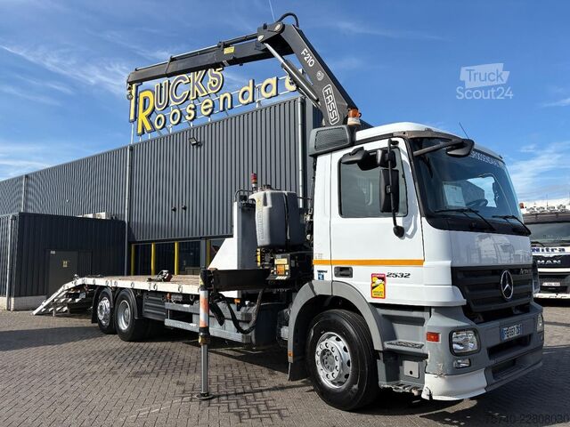 Kamion sa kranom Mercedes-Benz Actros 2632 + FASSI F210--2X EXT. + REMOTE + HY...