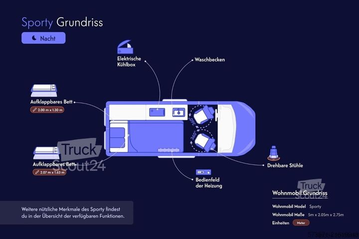Campervan Fiat Ducato Wohnmobil | 2018 | EURO 6 | Professioneller Verkäufer