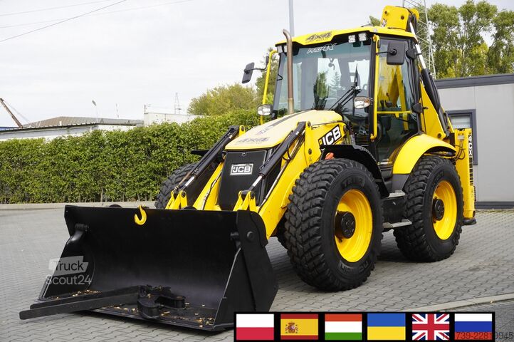 حفار خلفي JCB 4CX PRO / joysticks / 3400 MTH / 3 units