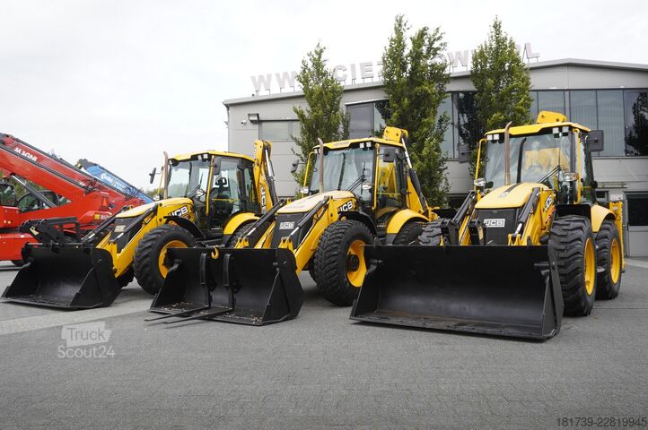 حفار خلفي JCB 4CX PRO / joysticks / 3400 MTH / 3 units