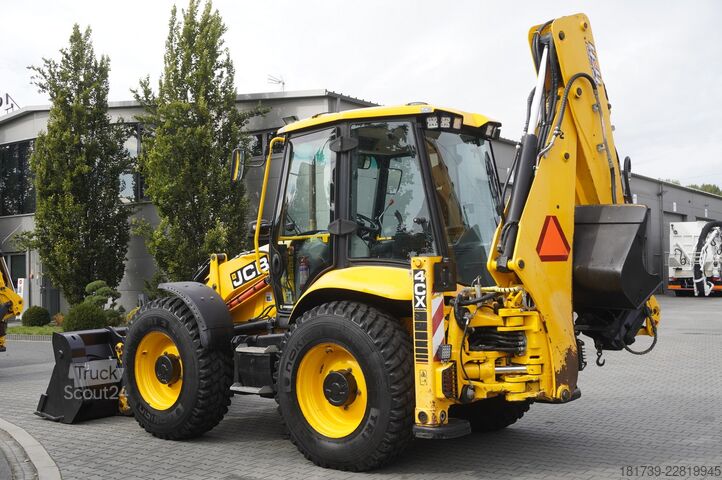 حفار خلفي JCB 4CX PRO / joysticks / 3400 MTH / 3 units