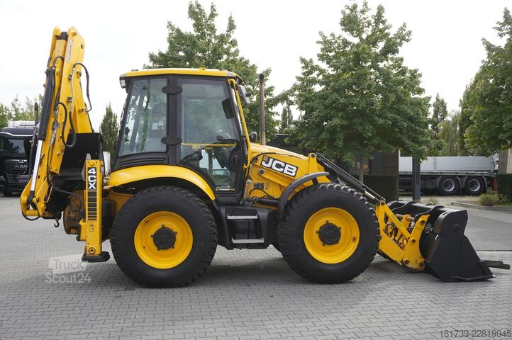حفار خلفي JCB 4CX PRO / joysticks / 3400 MTH / 3 units
