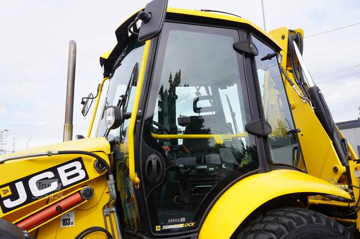 حفار خلفي JCB 4CX PRO / joysticks / 3400 MTH / 3 units