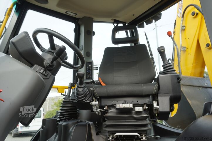 حفار خلفي JCB 4CX PRO / joysticks / 3400 MTH / 3 units