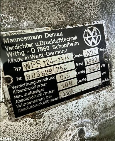 Usisno vozilo DAF FA 1600 DF 360 Oldtimer Just 60.812 km!
