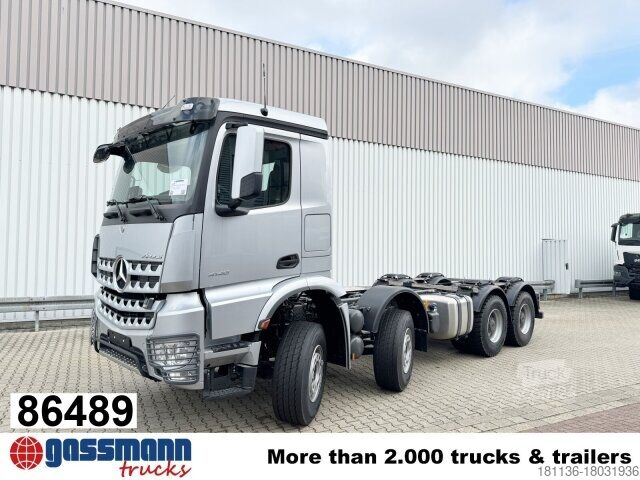 Шасі вантажівки Mercedes-Benz Arocs 4148 K 8x4/4, Turbo-Retarder-Kupplung,