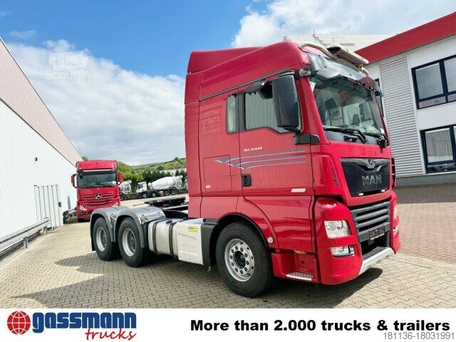 Standaard trekker MAN TGX 33.640 6X4 BLS, Retarder, Hydraulik, 70t