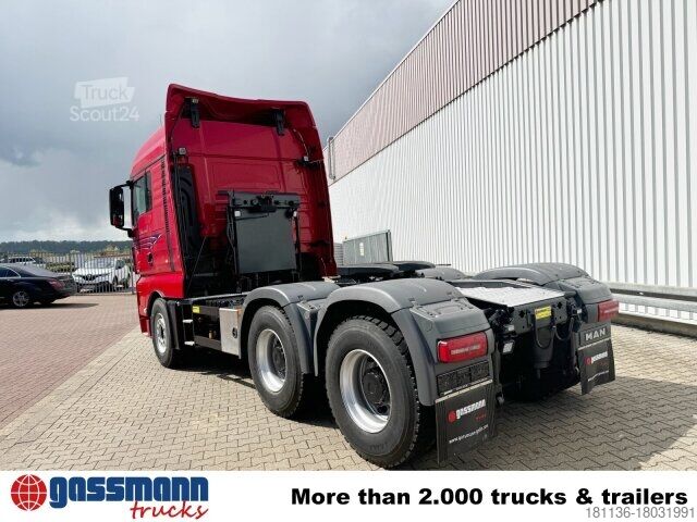 Standaard trekker MAN TGX 33.640 6X4 BLS, Retarder, Hydraulik, 70t