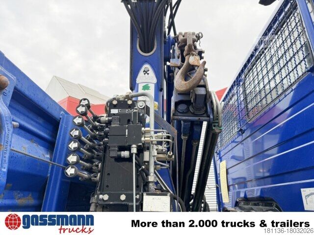 Kiepwagen Mercedes-Benz SK 1922 AK 4x4 mit Kran Atlas AK 60.1, EX-THW!