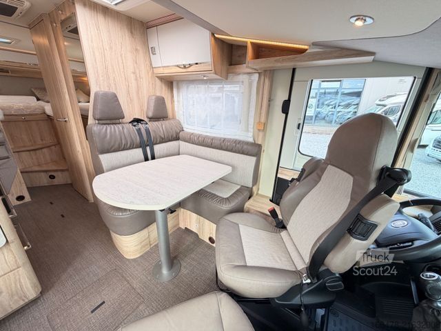 Integrated camper EURAMOBIL Integra Line I 655 EB *Einzelbetten-Hubbett*