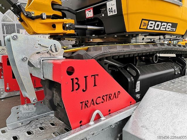 Прицеп для строй-техники Brian James Trailers Digger Plant mit TracStrap Ladungssicherung