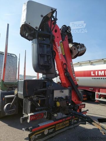 Camion forestier MAN TGX 26.500 6X4X4 HOLZTRANSPORTER,  MOTOR NEU  OHNE ANHÄNGER