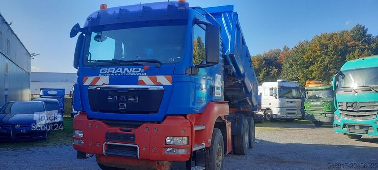 Camião basculante MAN TGS26.540 BB 6x4 G.Haus Bordmatic-Links