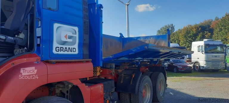 Camião basculante MAN TGS26.540 BB 6x4 G.Haus Bordmatic-Links