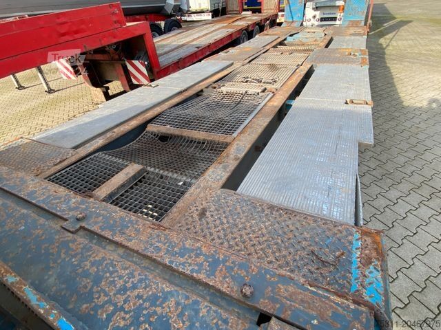 Low loader semitrailer Rancke | hydraulische Rampen&Stützen*Luft*SAF