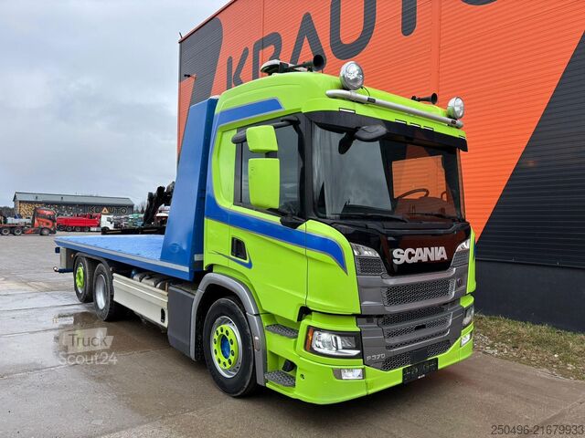 Transporteur de voitures Scania P 370 6x2 PLATFORM  12 ton L=6801 mm / ...