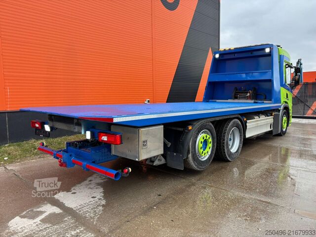 Transporteur de voitures Scania P 370 6x2 PLATFORM  12 ton L=6801 mm / ...