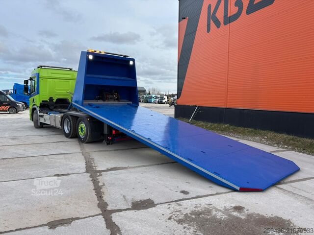 Transporteur de voitures Scania P 370 6x2 PLATFORM  12 ton L=6801 mm / ...