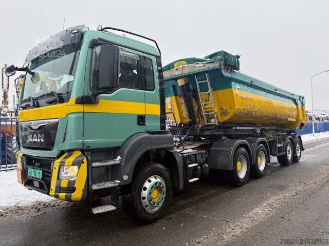 Standard-SZM MAN TGS 26.440 Schwarzmuller Tipper trailer