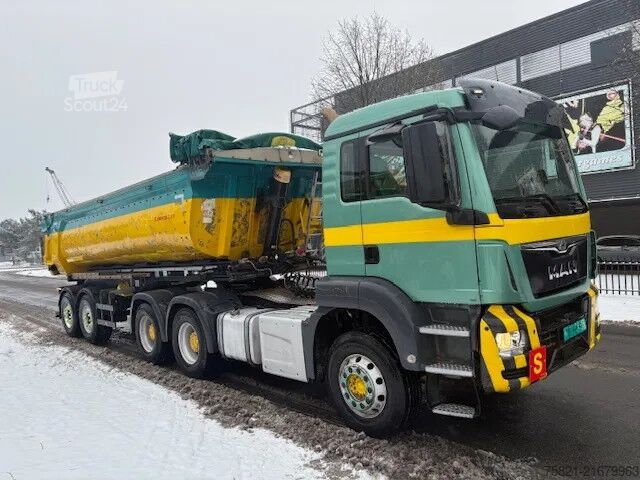 Standard-SZM MAN TGS 26.440 Schwarzmuller Tipper trailer