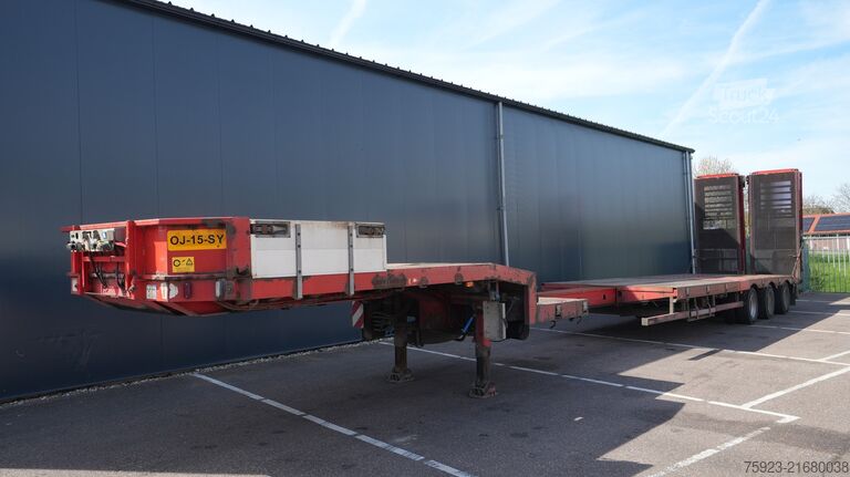 Góndola de cama semirrebajada Nooteboom MCO-48-03V 3 axle semi low loader extendable