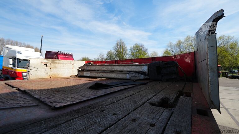 Góndola de cama semirrebajada Nooteboom MCO-48-03V 3 axle semi low loader extendable