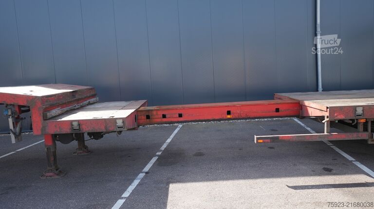 Góndola de cama semirrebajada Nooteboom MCO-48-03V 3 axle semi low loader extendable