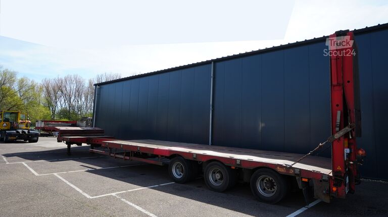 Góndola de cama semirrebajada Nooteboom MCO-48-03V 3 axle semi low loader extendable