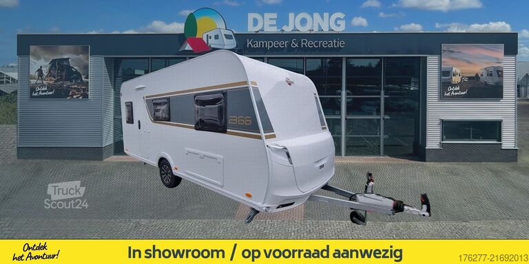 Caravane de tourisme Burstner B66 490 TL