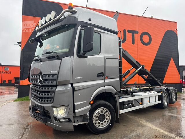 Kablio rankenos sistema Mercedes-Benz Arocs 2553 6x2*4 JOAB L 20 ton / L=5950 mm