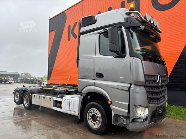 Kablio rankenos sistema Mercedes-Benz Arocs 2553 6x2*4 JOAB L 20 ton / L=5950 mm