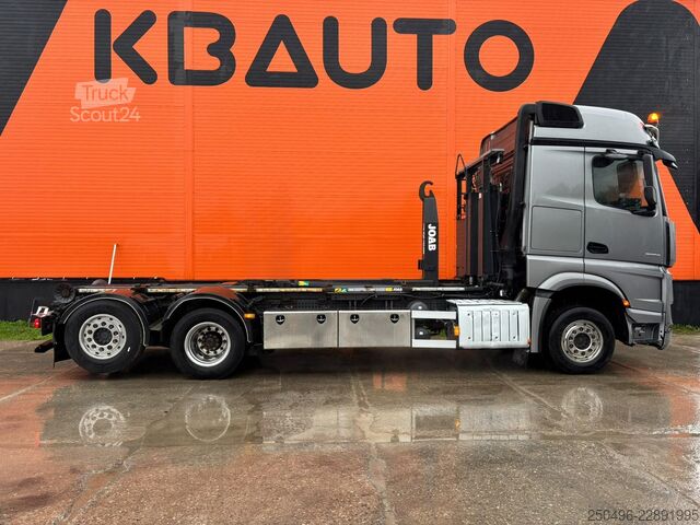 Kablio rankenos sistema Mercedes-Benz Arocs 2553 6x2*4 JOAB L 20 ton / L=5950 mm