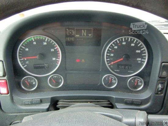 Trijų pusių savivartis sunkvežimis MAN TGA 33.430 6X4 KIPPER, MANUEL, E4 PALFINGER BLATT-BLATT