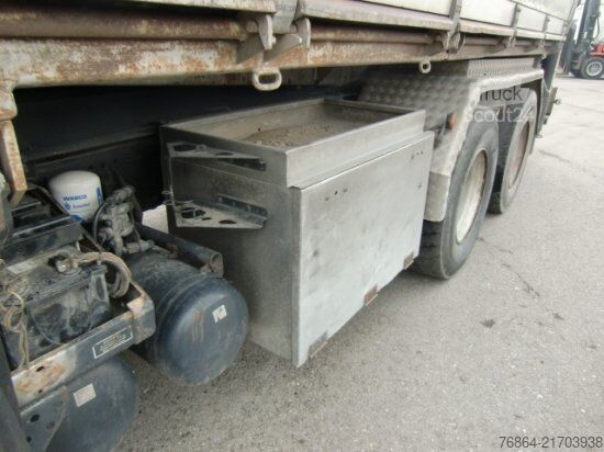 Trijų pusių savivartis sunkvežimis MAN TGA 33.430 6X4 KIPPER, MANUEL, E4 PALFINGER BLATT-BLATT