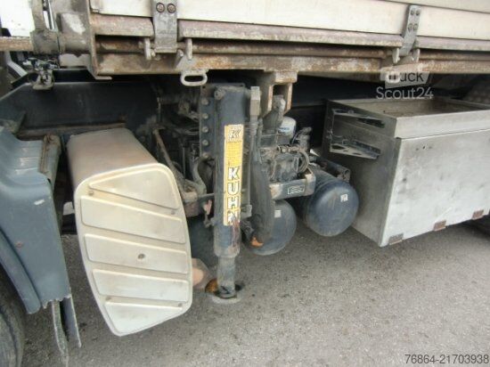 Trijų pusių savivartis sunkvežimis MAN TGA 33.430 6X4 KIPPER, MANUEL, E4 PALFINGER BLATT-BLATT