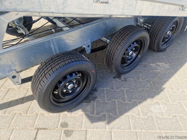 Baumaschinenanhänger Variant Transporter 3543 UX Tridem Maxi Load Neu