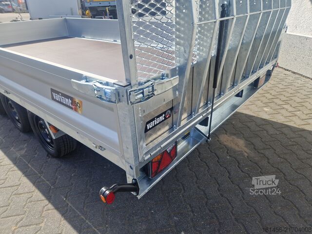 Baumaschinenanhänger Variant Transporter 3543 UX Tridem Maxi Load Neu