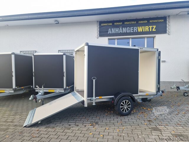 Kofferanhänger Variant Kofferanhänger Heckrampe Seitentür black