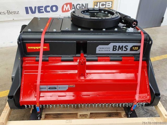 Alții  Seppi M. BMS 125 / 13-30t Forstmulcher Drehmotor