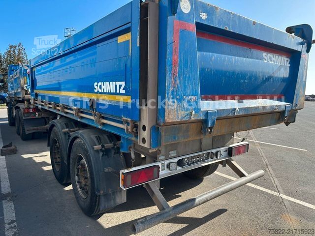 Třístranný sklápěcí přívěs SCHMITZ CARGOBULL 3 Stück / Tandem Kipper / load 13,5ton