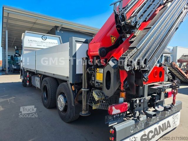 Platforminis sunkvežimis SCANIA G 400 / 27m Kran Palfinger PK 27002 + Flyjib