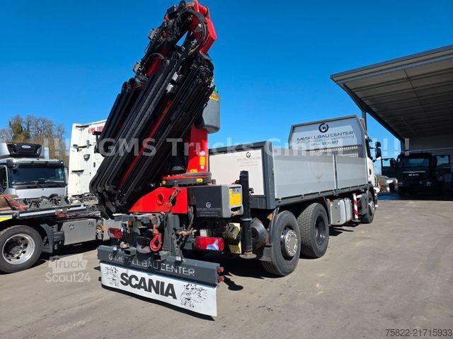 Platforminis sunkvežimis SCANIA G 400 / 27m Kran Palfinger PK 27002 + Flyjib