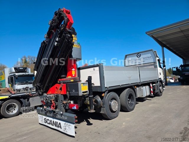 Platforminis sunkvežimis SCANIA G 400 / 27m Kran Palfinger PK 27002 + Flyjib