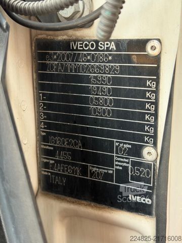 Kylbil IVECO EUROCARGO 160E280 KÜHLKOFFER*2017*EURO6*