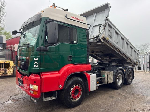 Tovornjak prekucnik MAN TGS 26.440 6X4 BLA WECHSELSYSTEM KIPPER + SZM