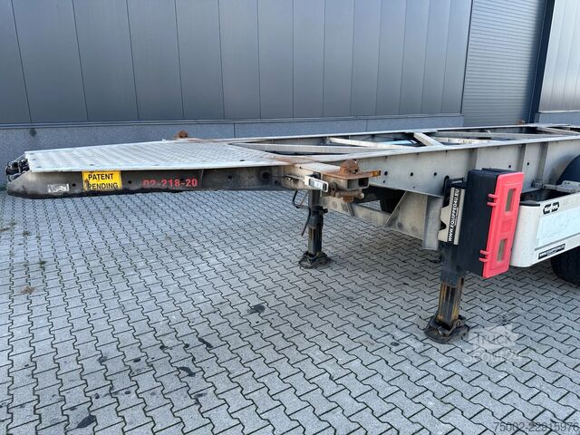  Van Hool 3B2013 20FT ADR CHASSIS / galvanized / MB DISC ...