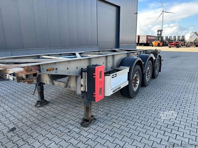  Van Hool 3B2013 20FT ADR CHASSIS / galvanized / MB DISC ...