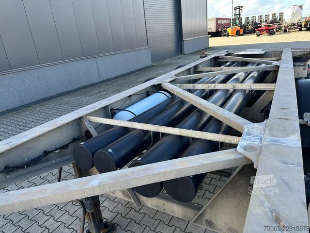  Van Hool 3B2013 20FT ADR CHASSIS / galvanized / MB DISC ...