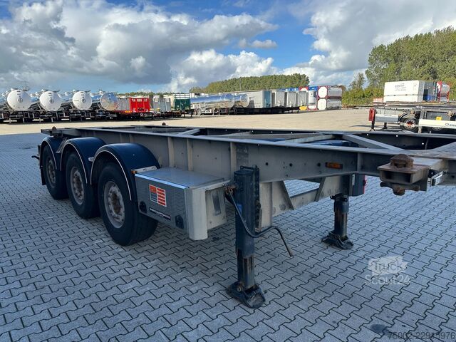  Van Hool 3B2013 20FT ADR CHASSIS / galvanized / MB DISC ...